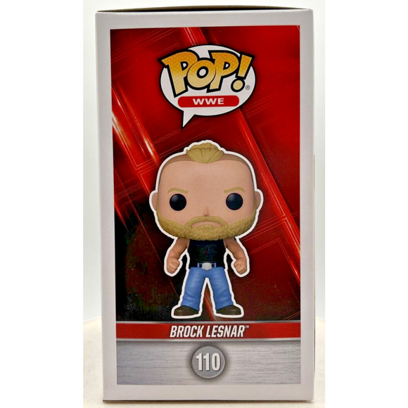 Funko Pop! WWE Brock Lesnar Amazon Exclusive #110 F23 - Picture 4 of 6